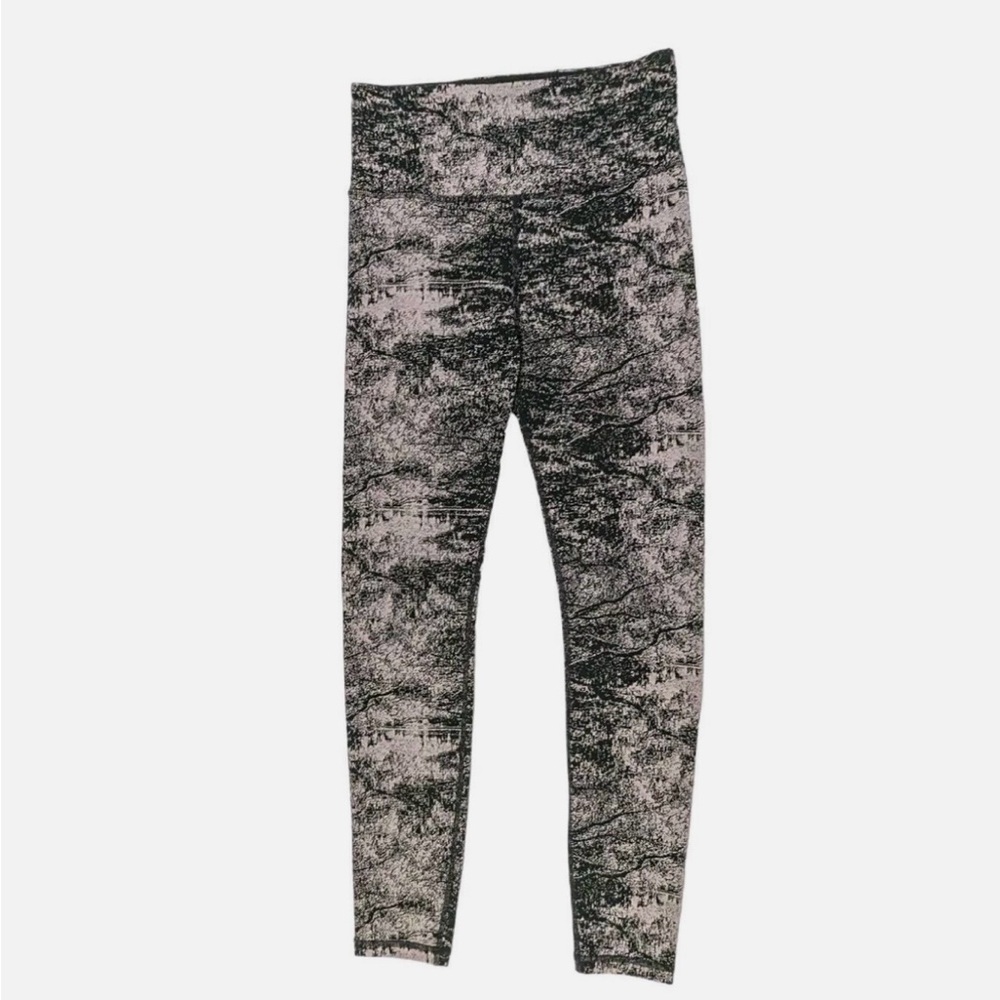 Athleta Elation Glades 7/8 Tight Women's Size Small Legging Gray Black High Rise